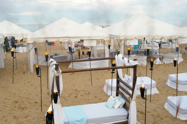 Bed event on Lake Michigan